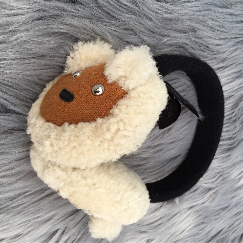 Coach Bear Motif Earmuffs NWOT - Picture 2 of 5